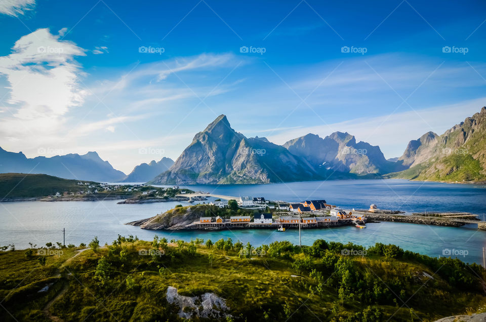 View of lofoten island