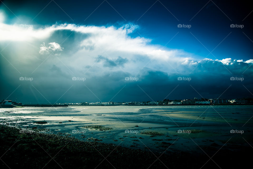 Beach, Water, Sea, Ocean, Sunset