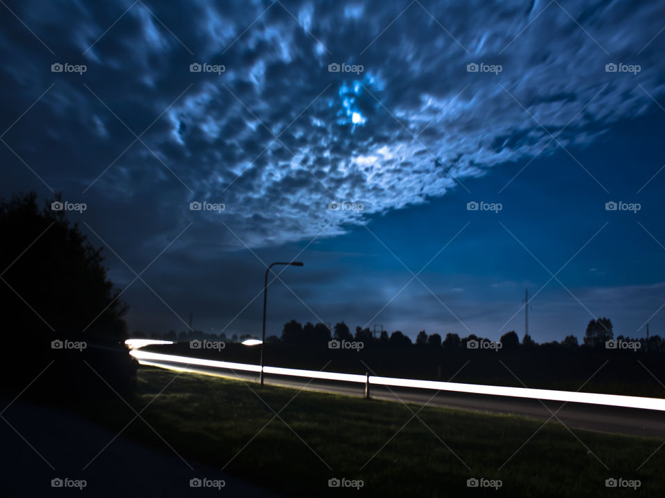 fyn light dark clouds by henne