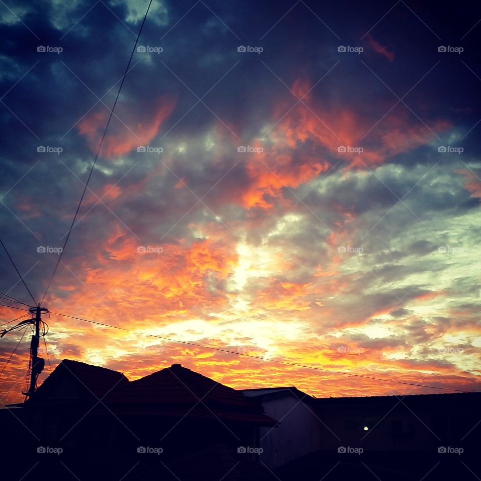 Skyline daybreak