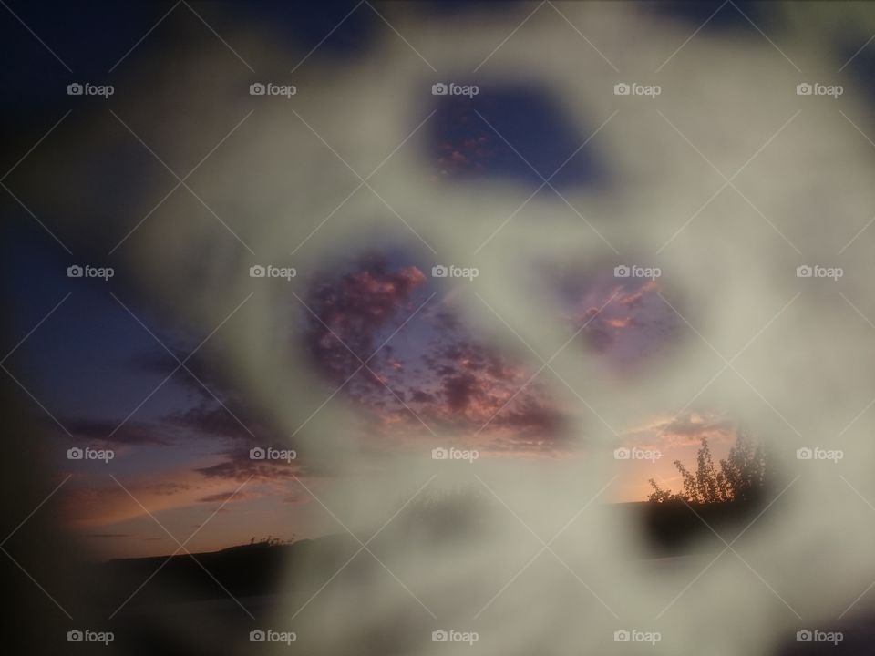 Sky after sunset through Dreamcatcher on May 14th 2019