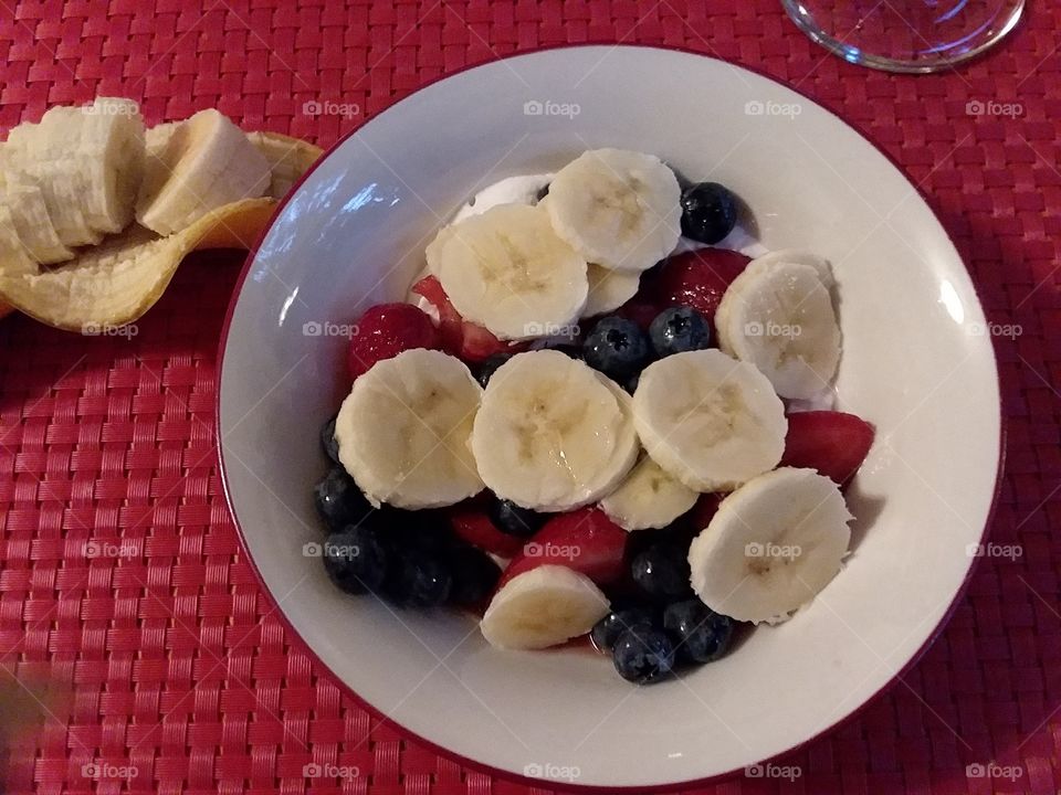 fruit for breakfast