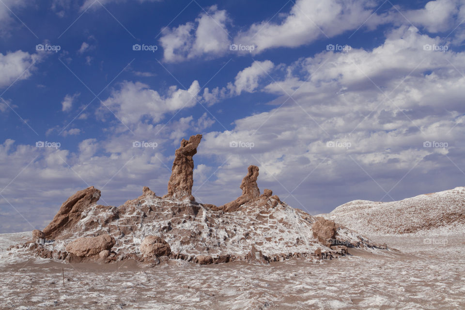 Atacama Desert in Chile.