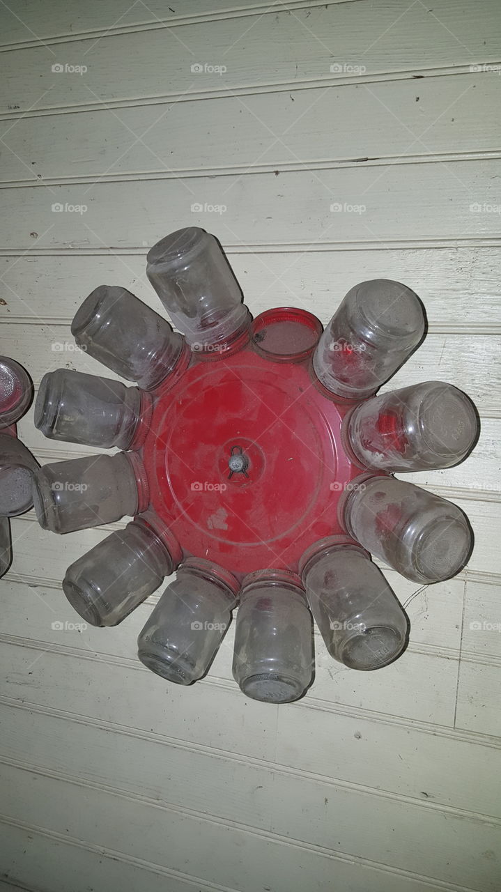 bolts and nuts holder vintage abandoned Farm