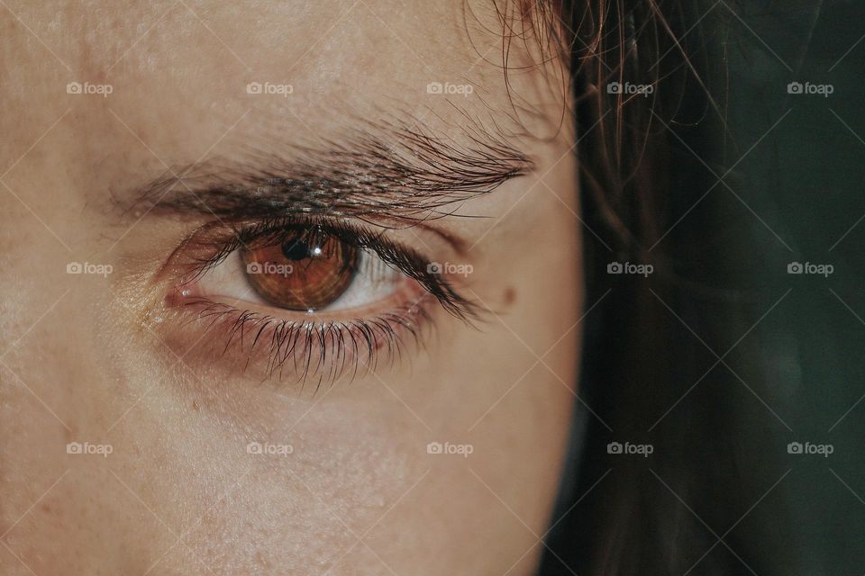 Close up of an eye