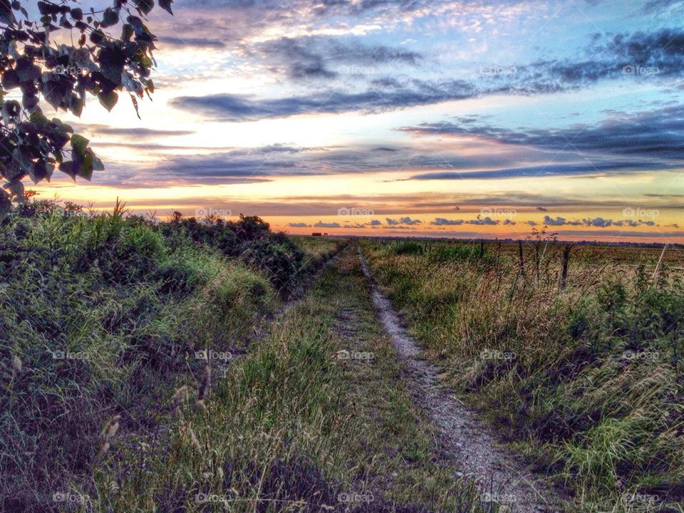 Countryside walk