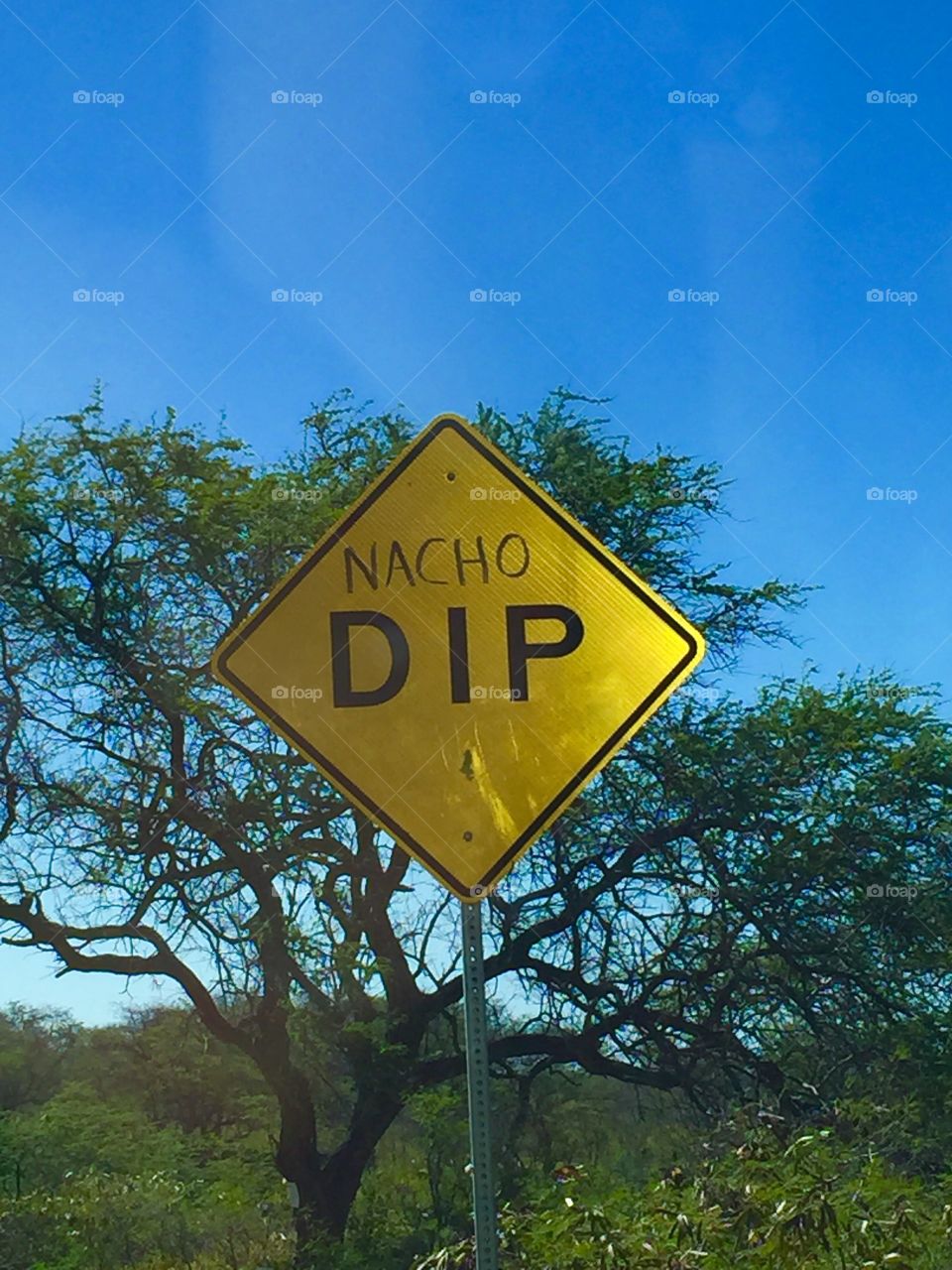 Nacho dip sign