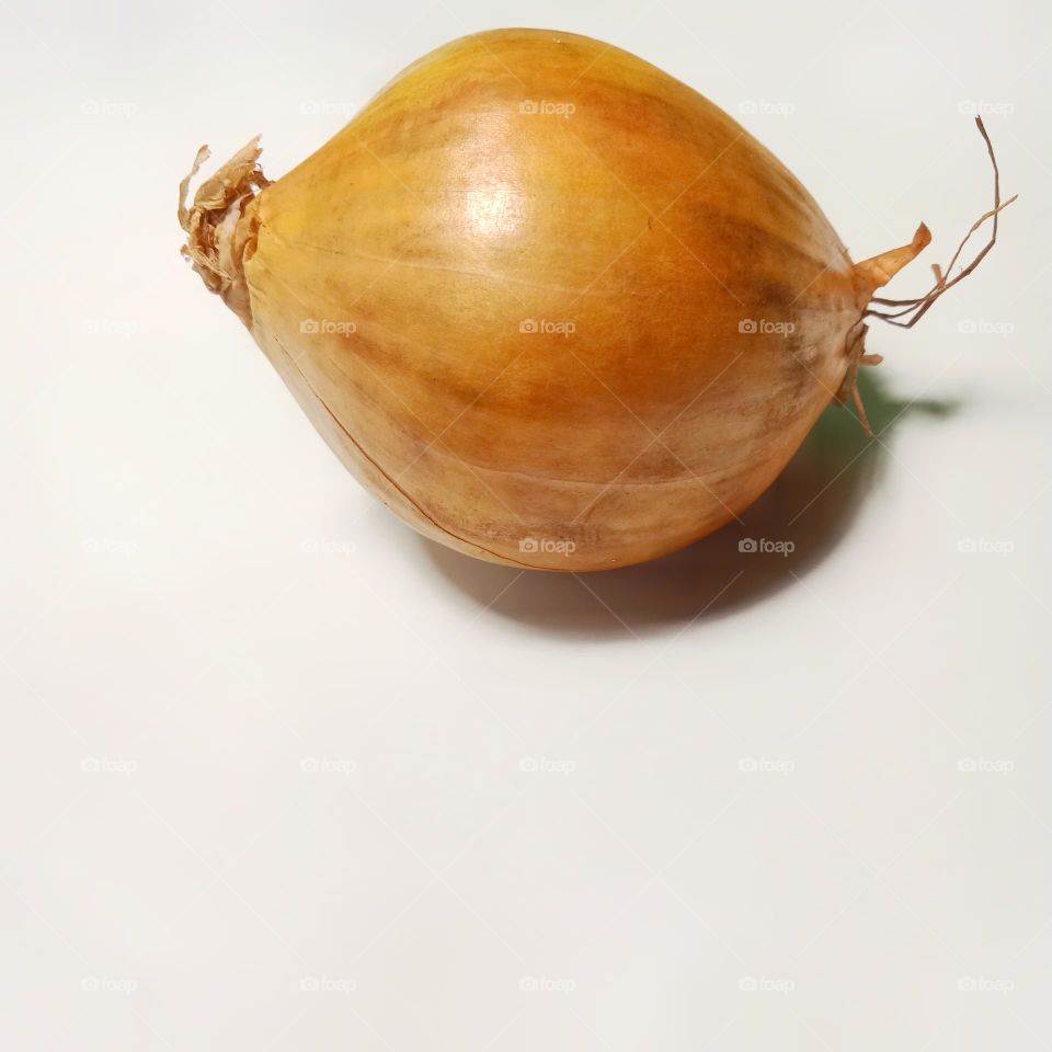 Fresh shallot on the table