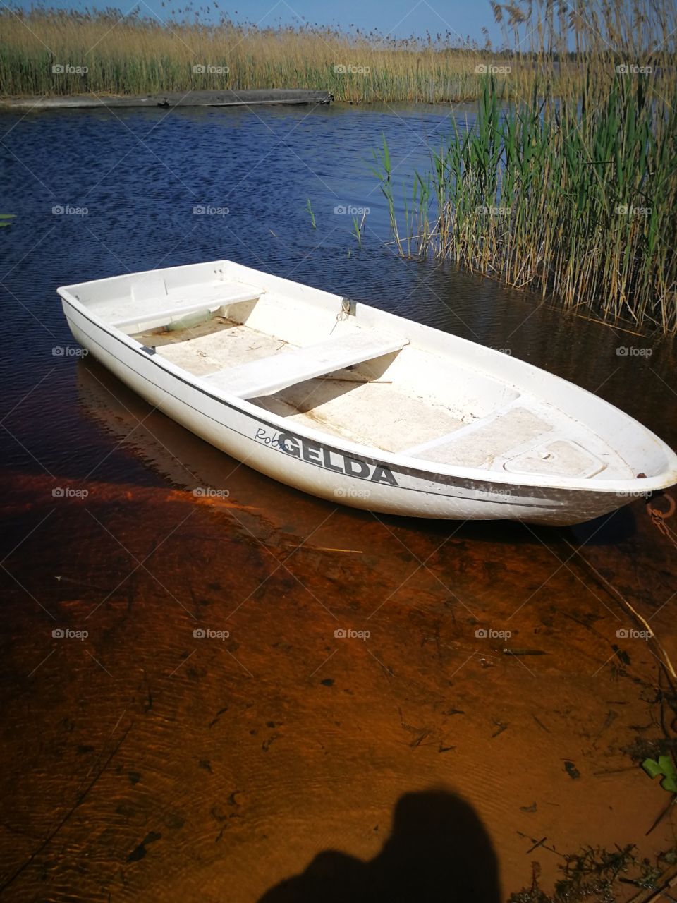 Boat in the lake