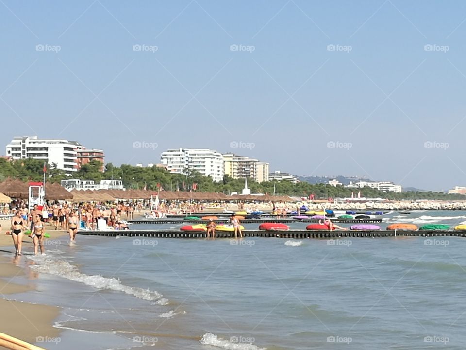 Pescara, Italy, beach