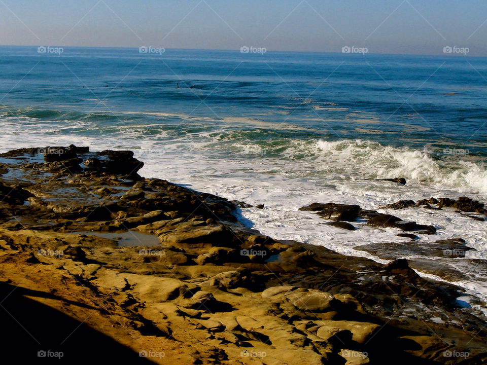 ocean coast san diego california by refocusphoto