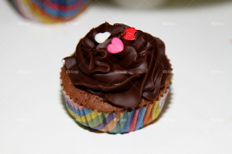 bolinho de chocolate