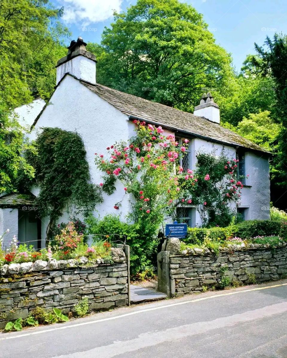 Glory be to God, the magnificent and picturesque view and the natural green trees are a view that is nothing more wonderful than it
