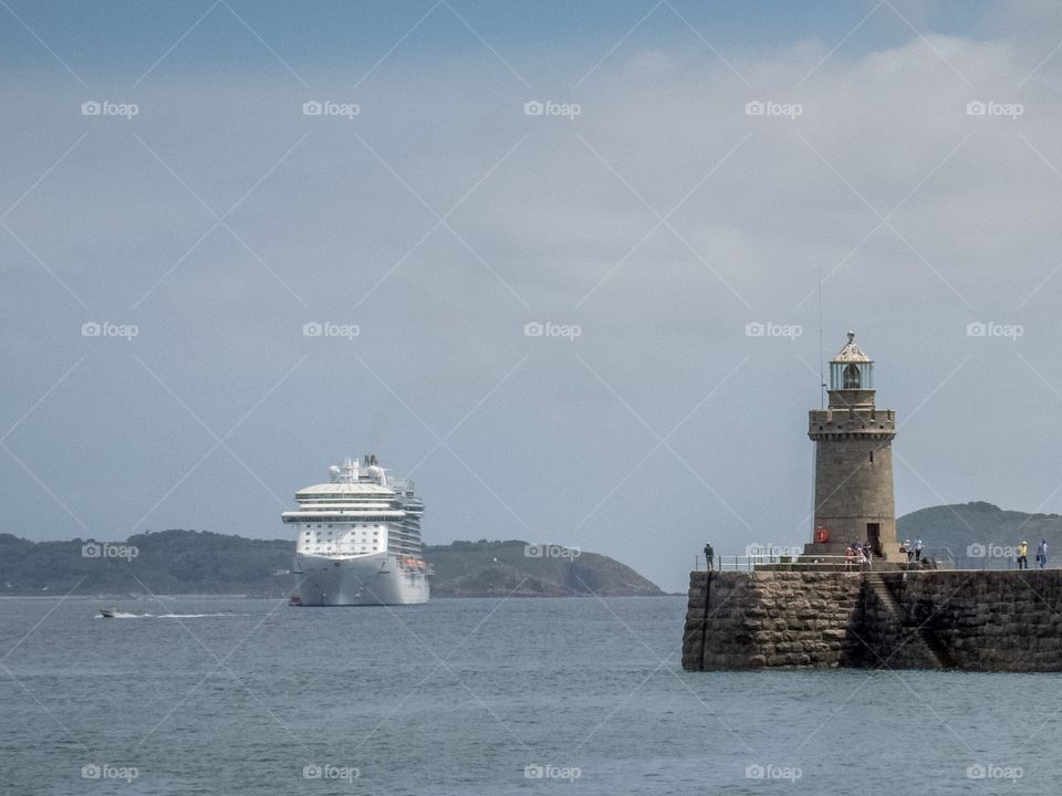 Guernsey anchored 