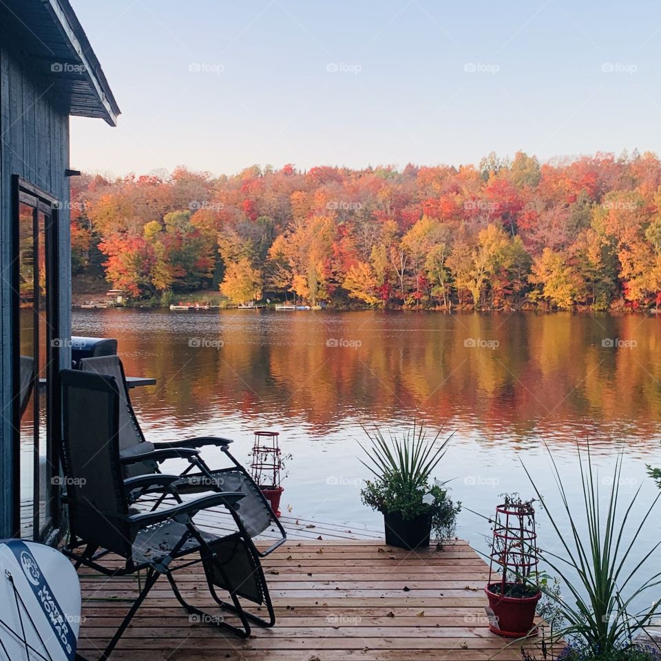 Autumn in the Laurentians, Quebec, Canada 🍁