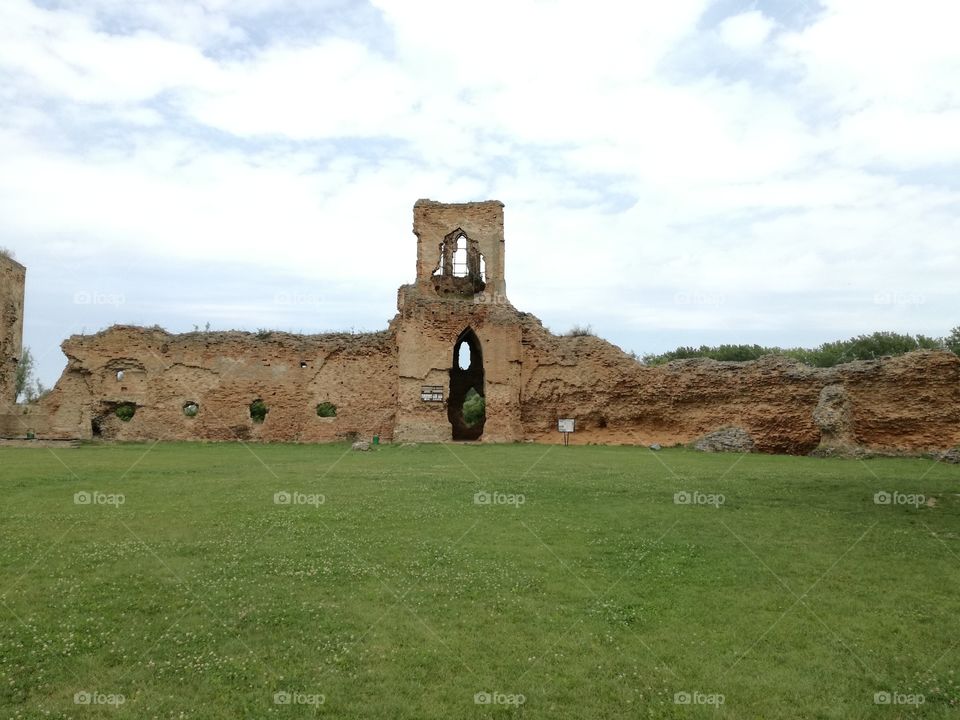Medieval fortress inner cortyard