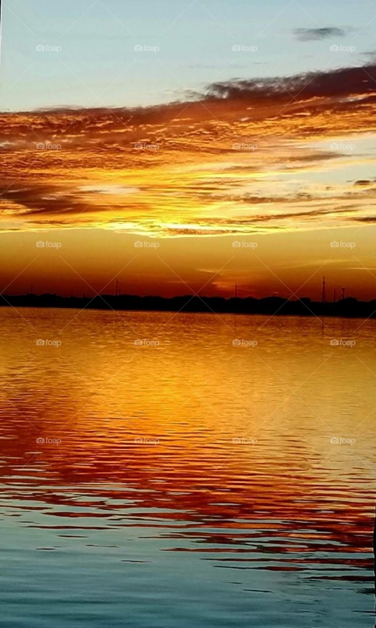 The Beginning Of A Great Summer Day, In South Texas