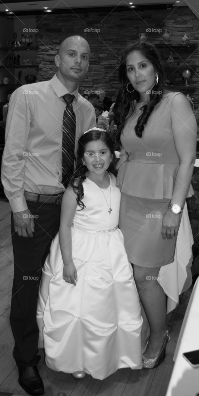 My niece. First communion