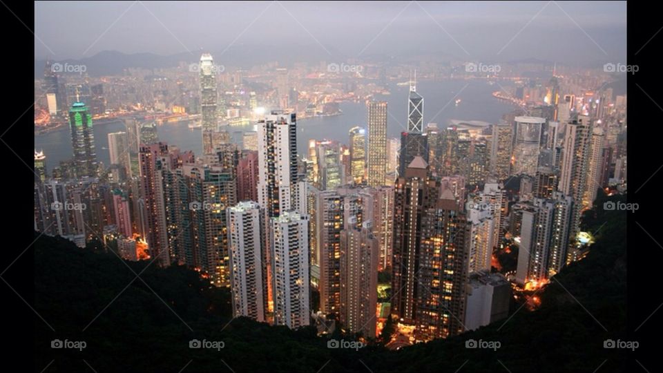 Hongkong skyline