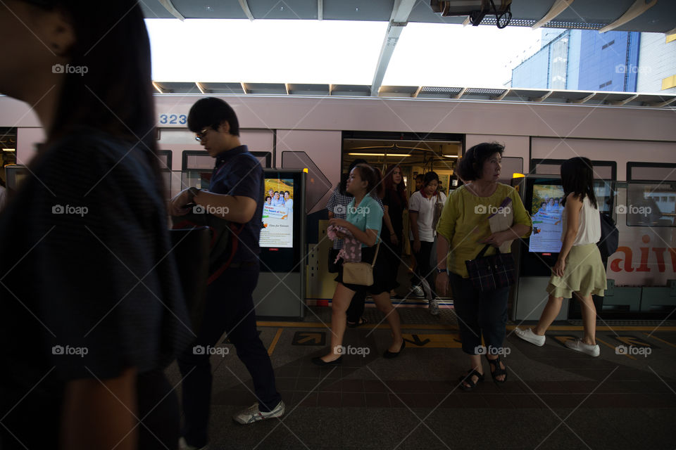 BTS public train station 