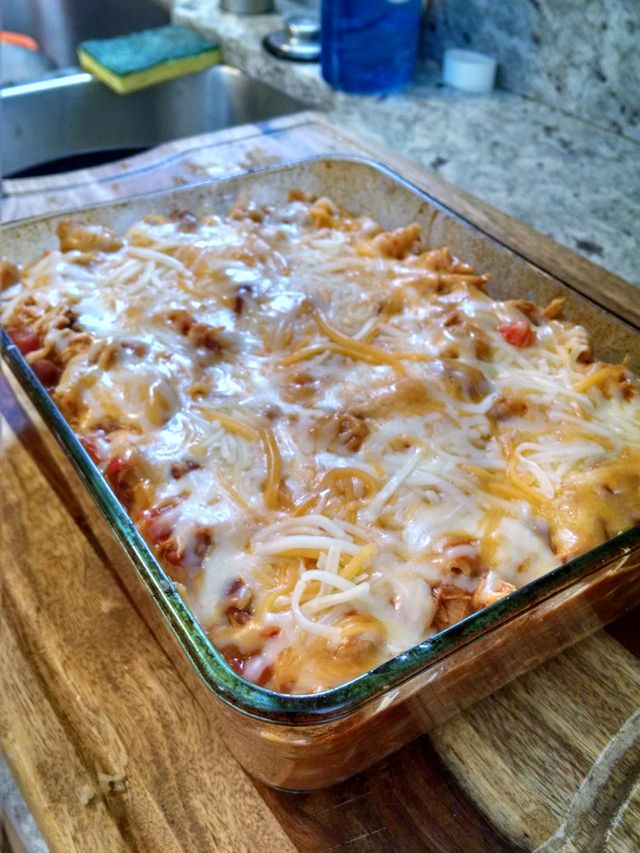 Chicken Taco Chili Mac