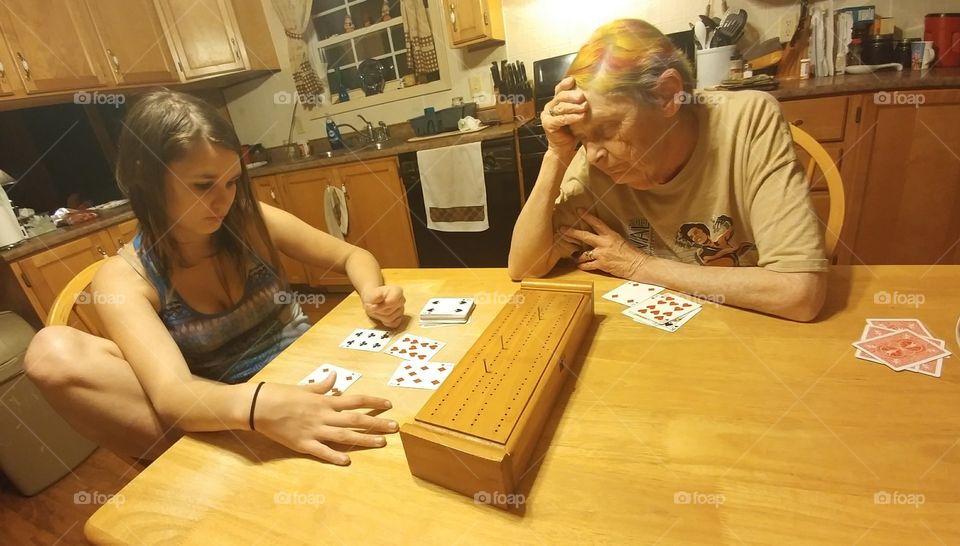 A Game Of Cribbage