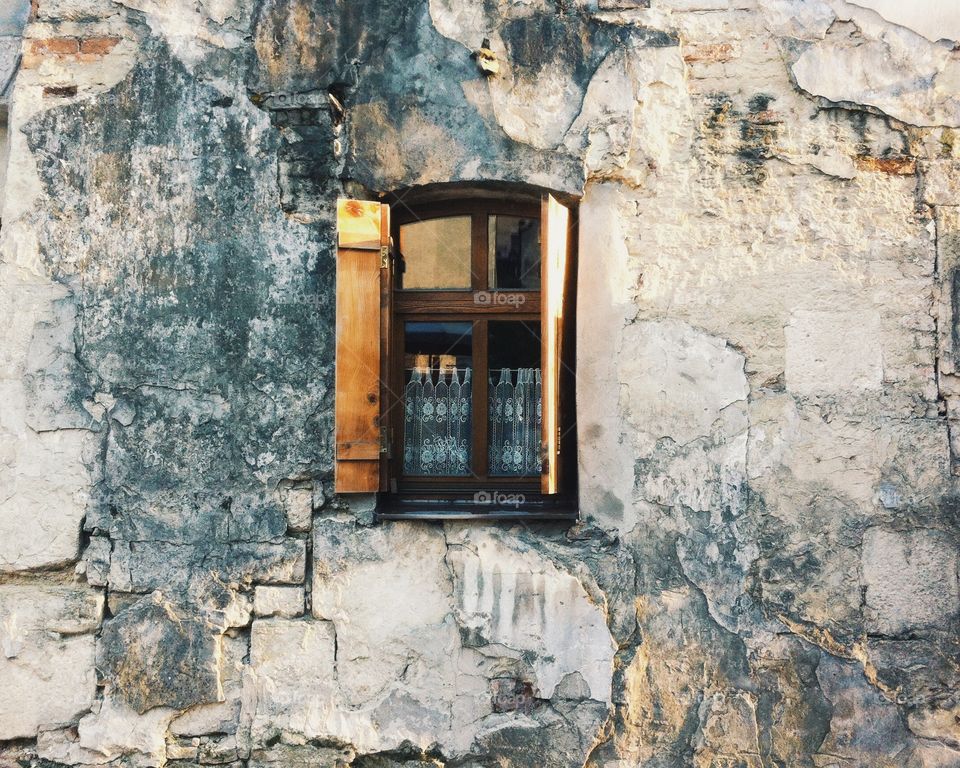 Old window in Lviv
