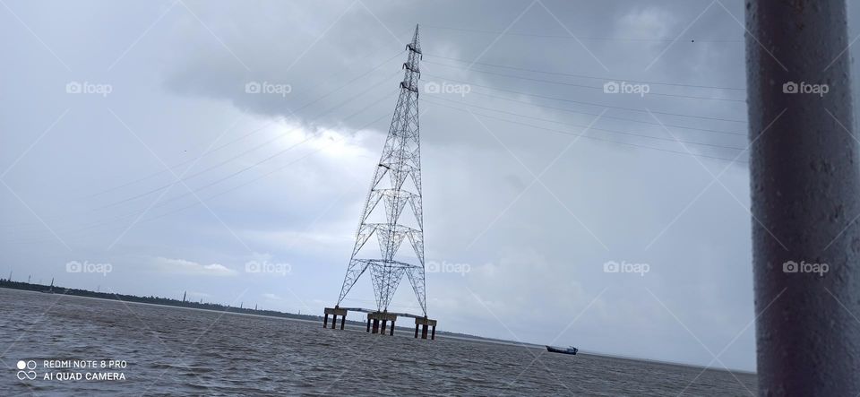 Tower on Ganga river
