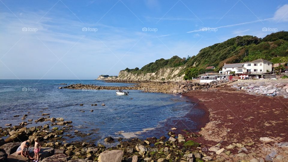Steephill Cove in Ventnor Isle of Wight.