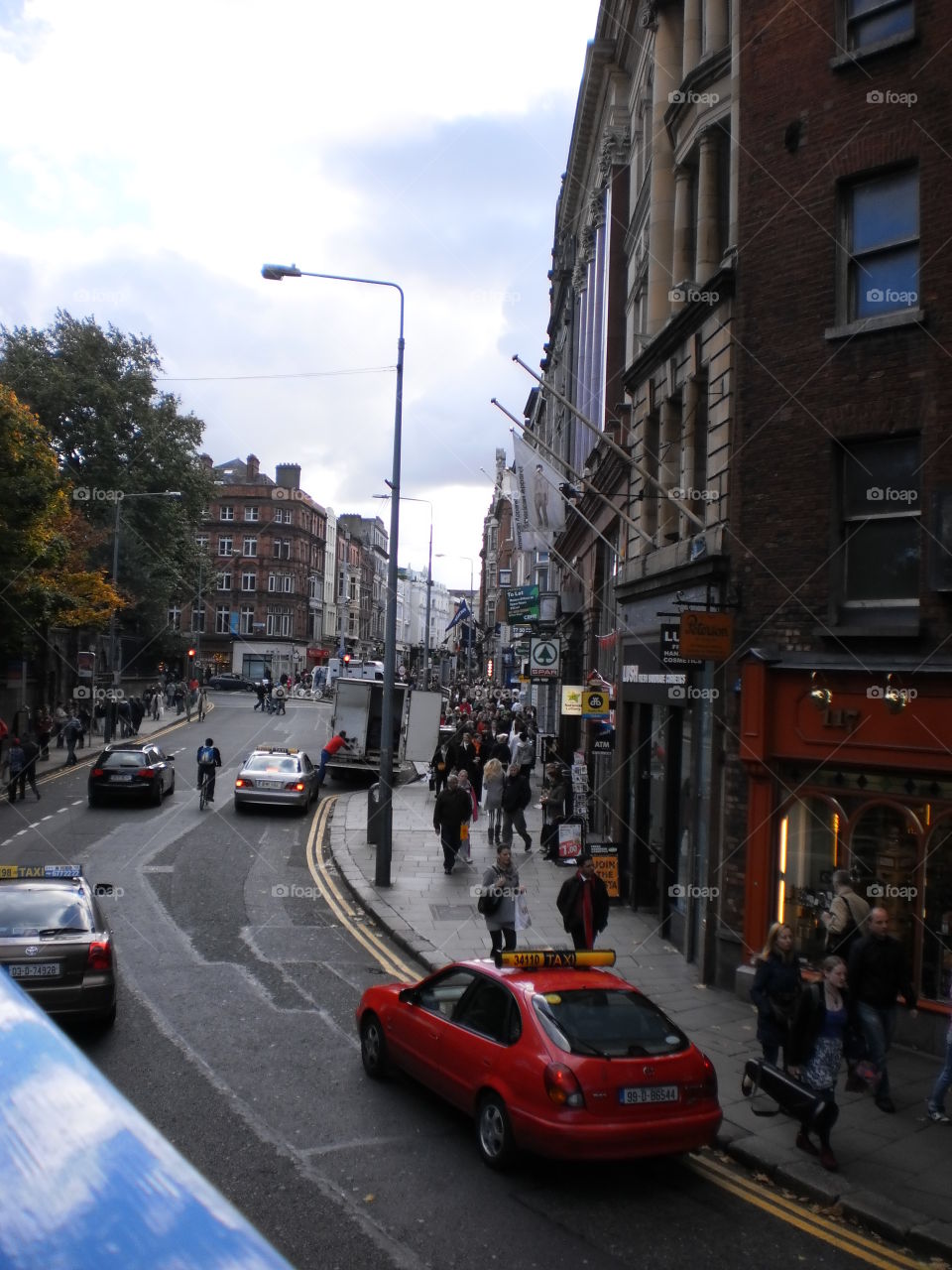 Streets of Dublin Ireland