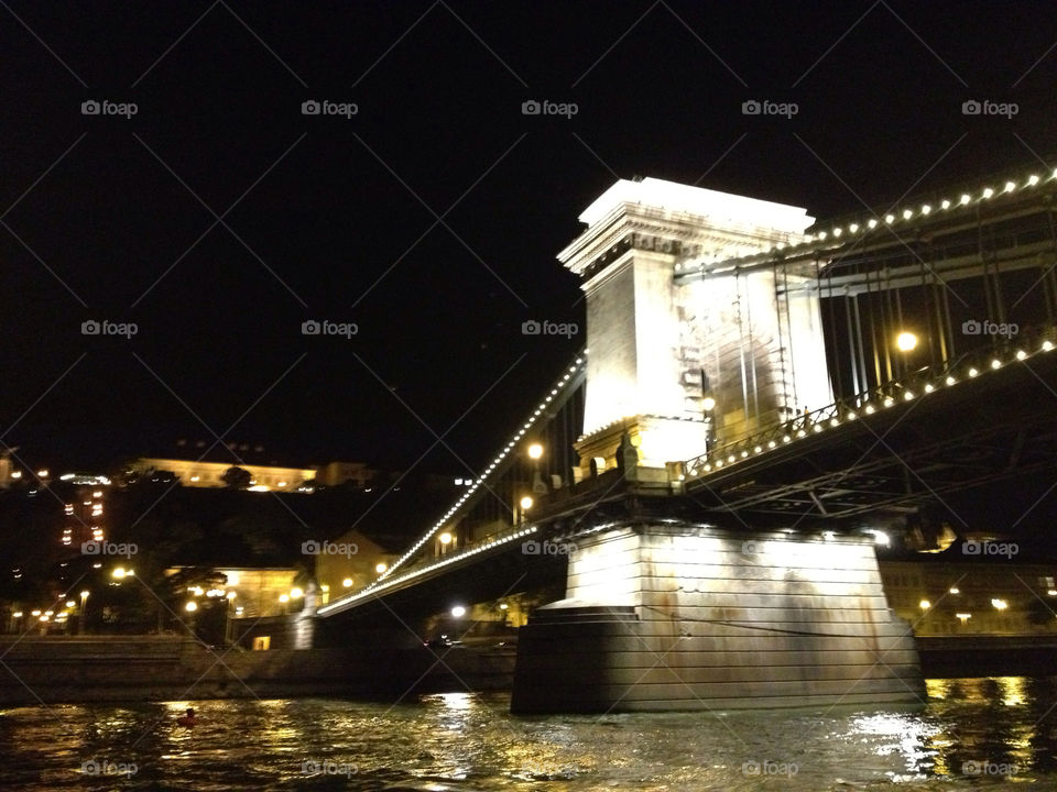 night river bridge danube by anorbika