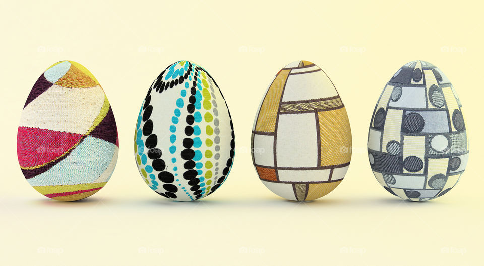 Patterned Eggs