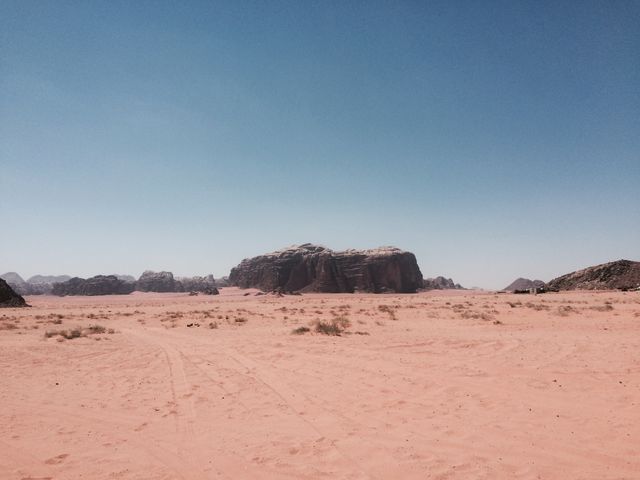 Wadi Rum Desert. Wadi Rum Desert