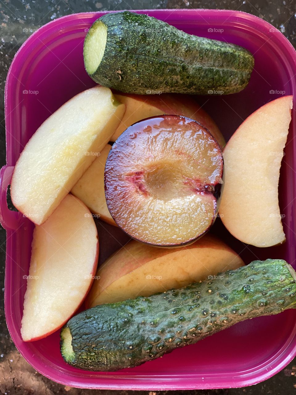 Healthy Fruits prepared for pupils 