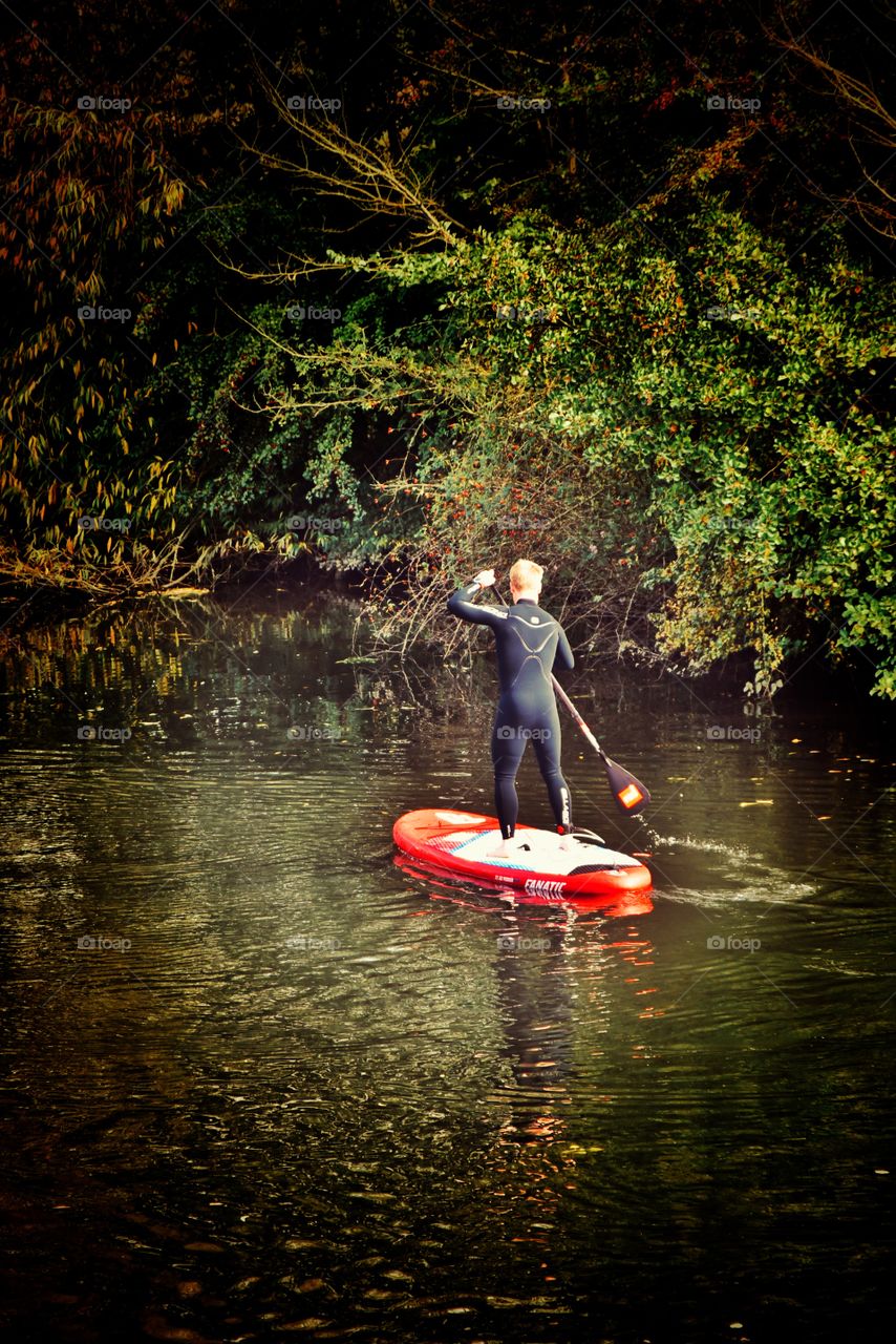 Raft. Kayak 