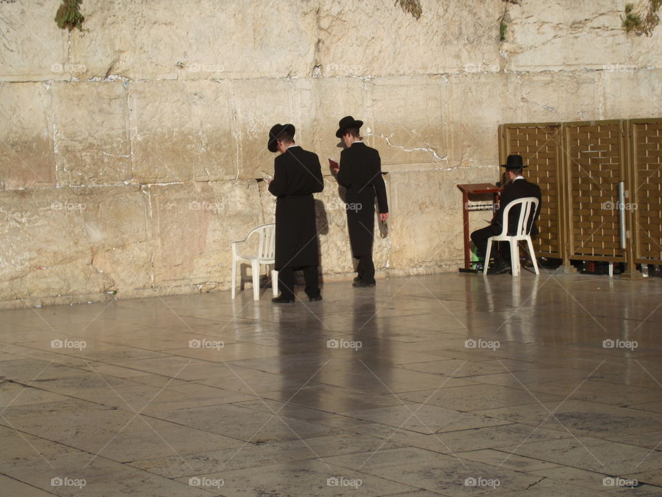 wailing wall in Jerusalem