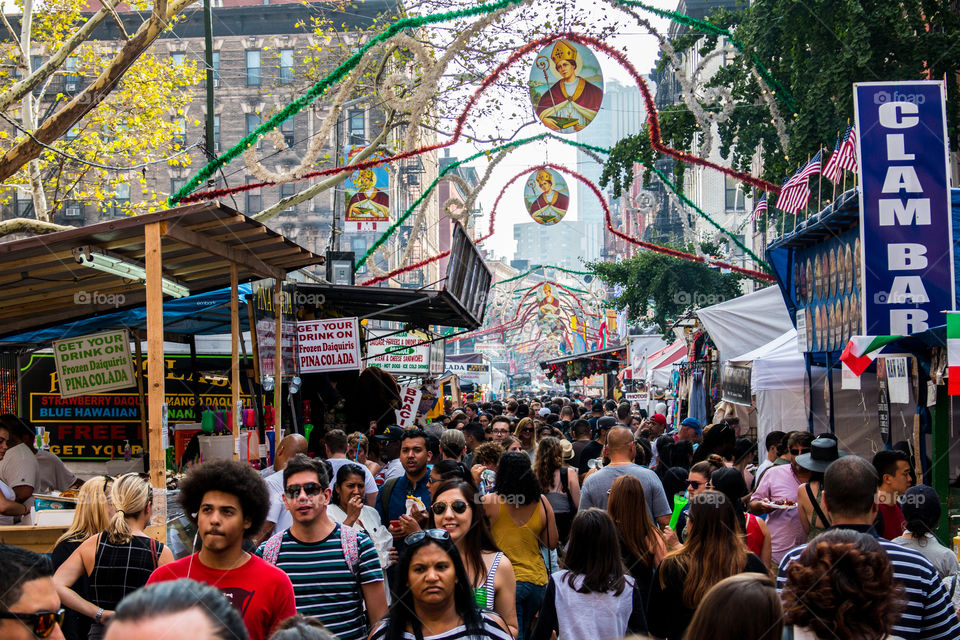 People, Crowd, Many, Festival, Street