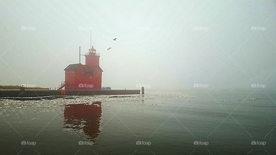 Holland Harbor Lighthouse, Holland, Michigan