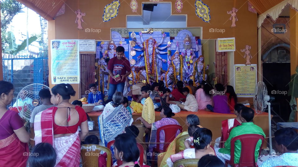 Durga puja festival