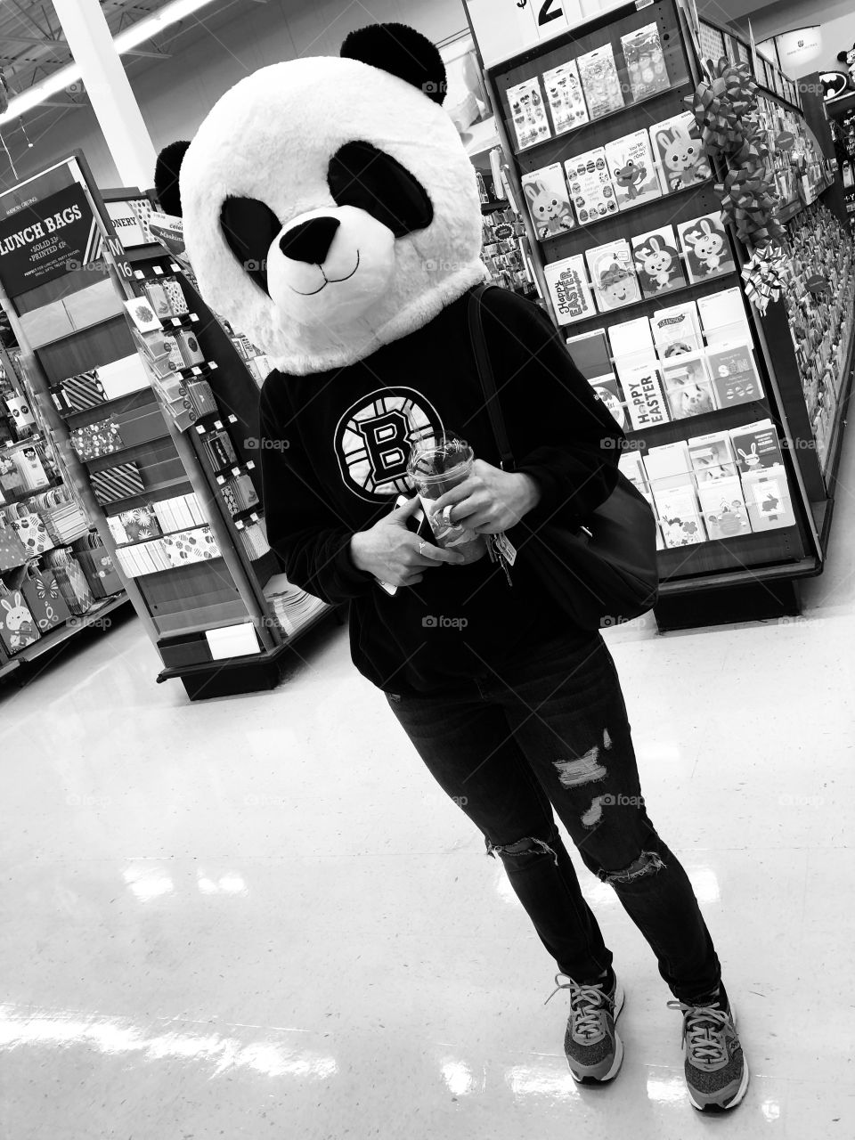 Black and white panda 