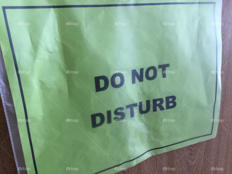 Do Not Disturb 