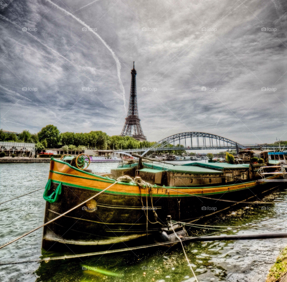 Eiffel Tower in Paris, France