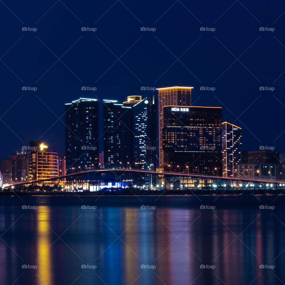 Night View of the Heart of the City 