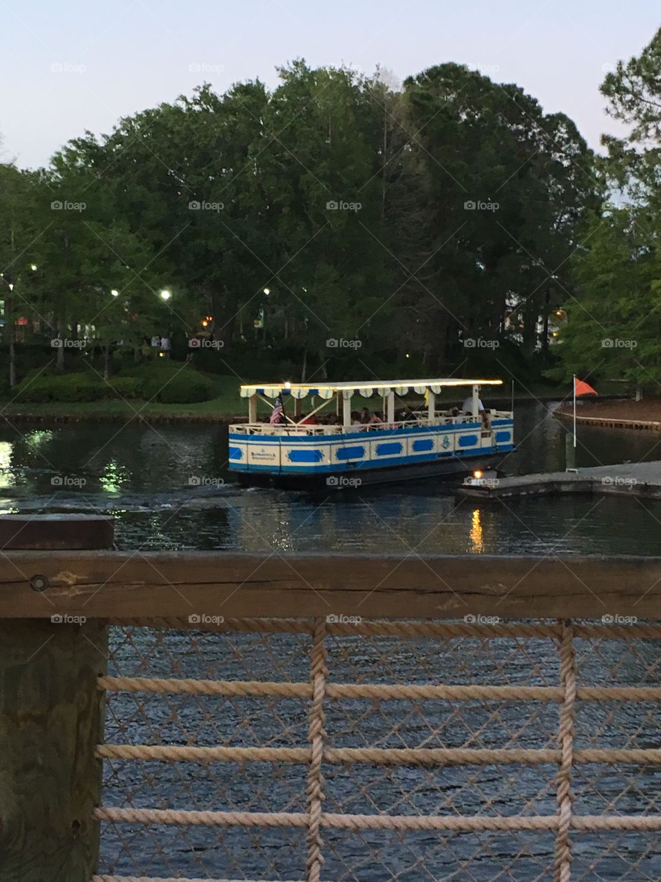 Riverboat at Port Orleans Riverside at Walt Disney World. 