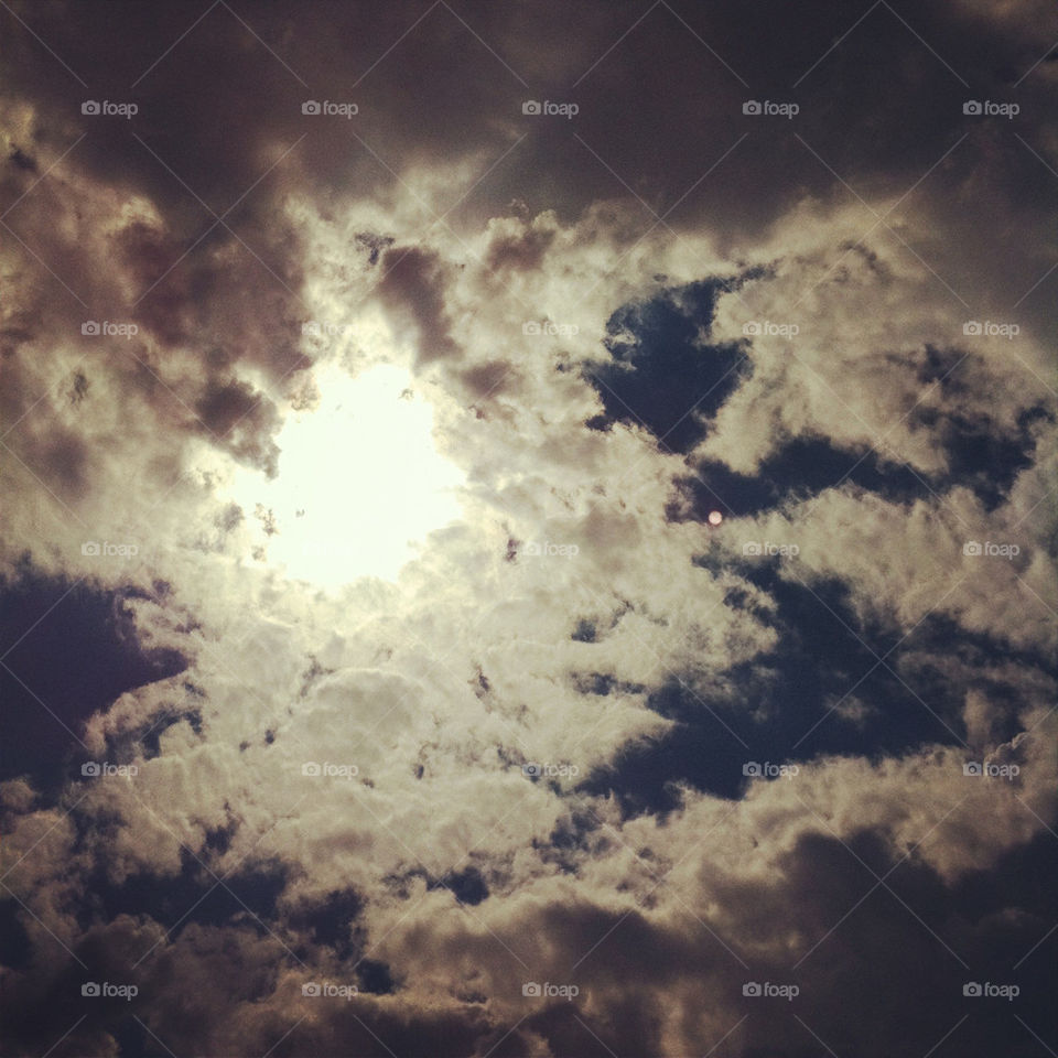 sky grey sun weather by nixie_pixie