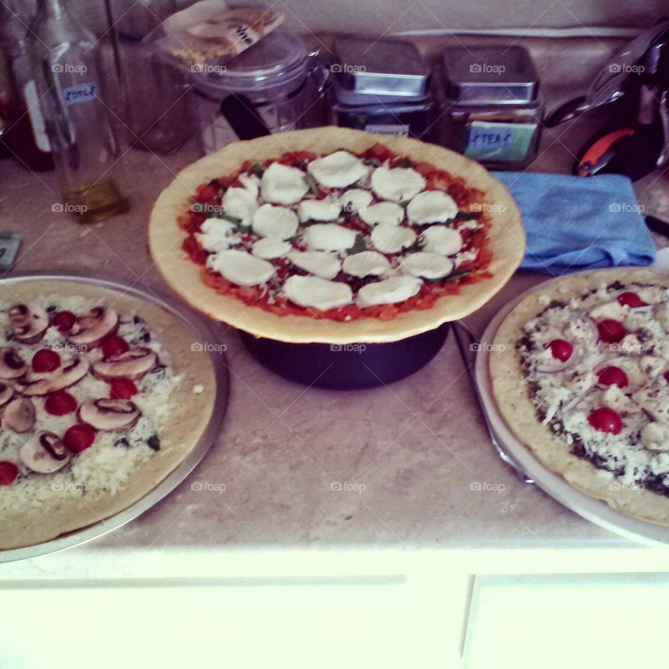 homemade pizza