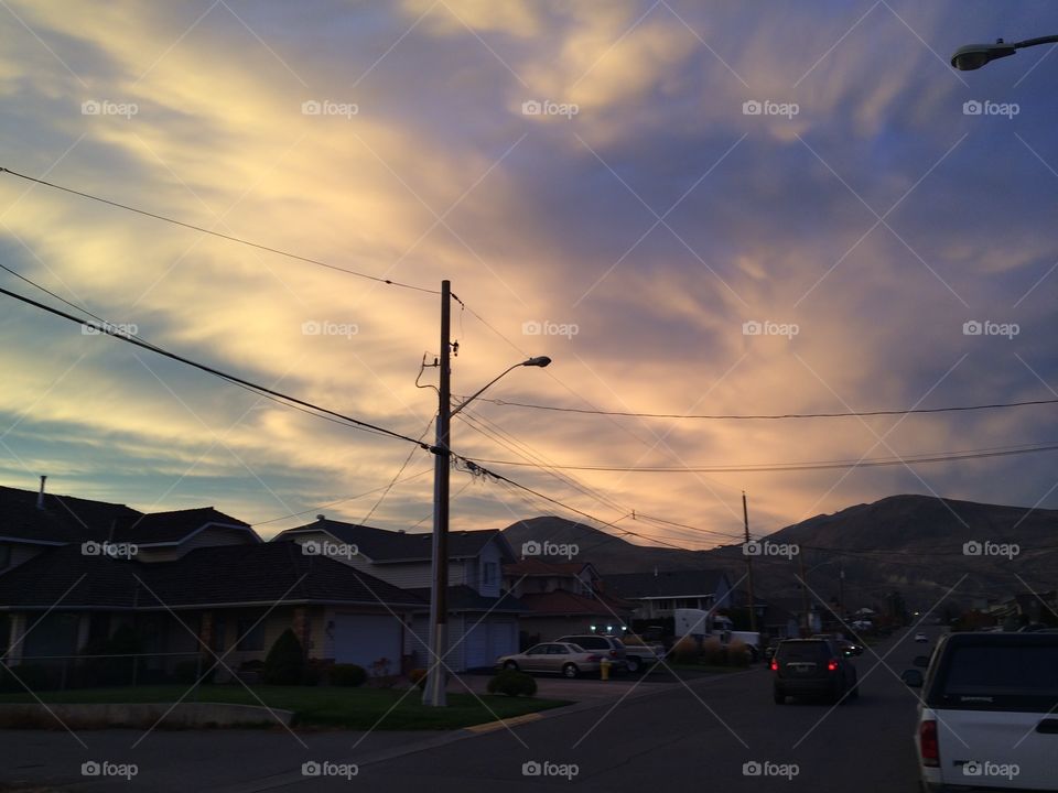 Kamloops beautiful sky