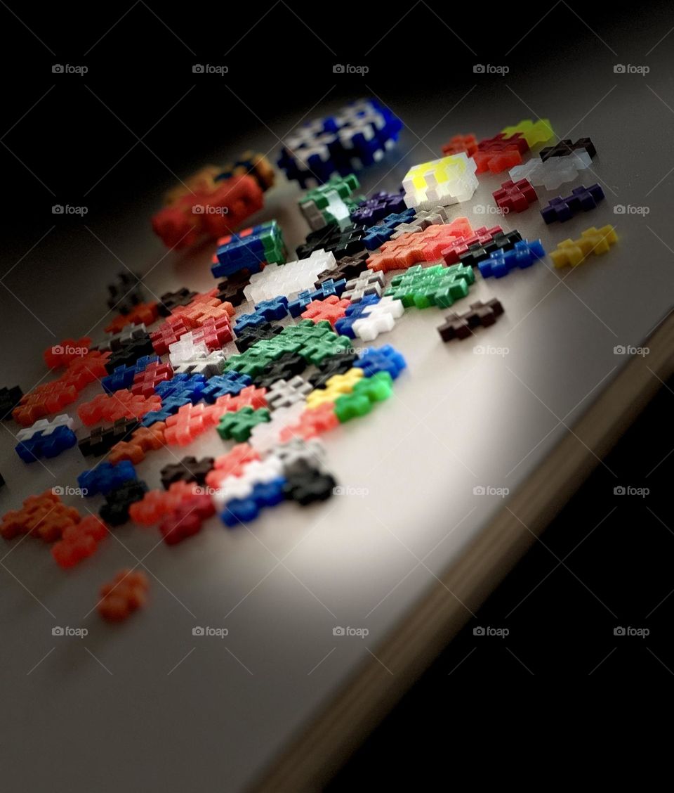 Playing with plus plus