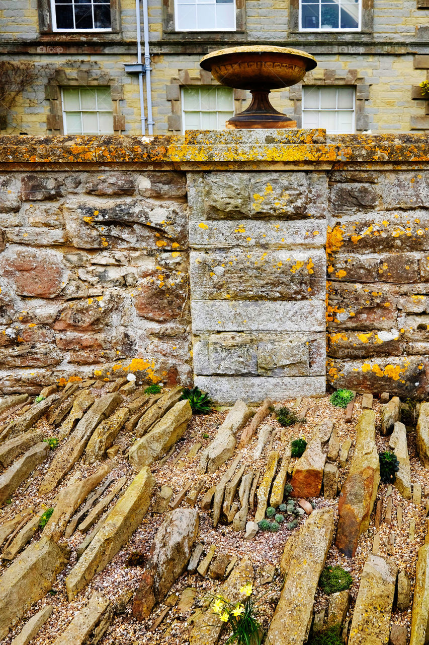 Rockery. Garden