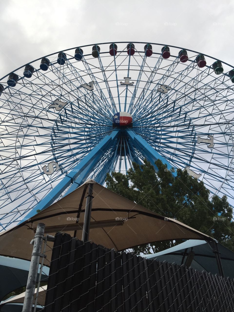 Texas Star Ferris wheel at State Fair of Texas in Dallas
